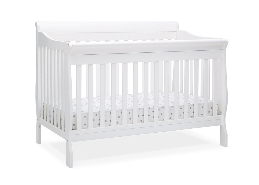 Bianca White (130) 3-Canton 6-in-1 Convertible Crib