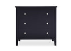 Midnight Grey (1360) 3-Campbell 3 Drawer Dresser