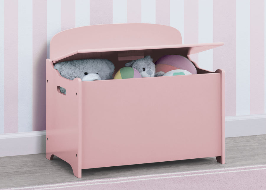 Dusty Rose Pink (692C) 48-MySize Deluxe Toy Box