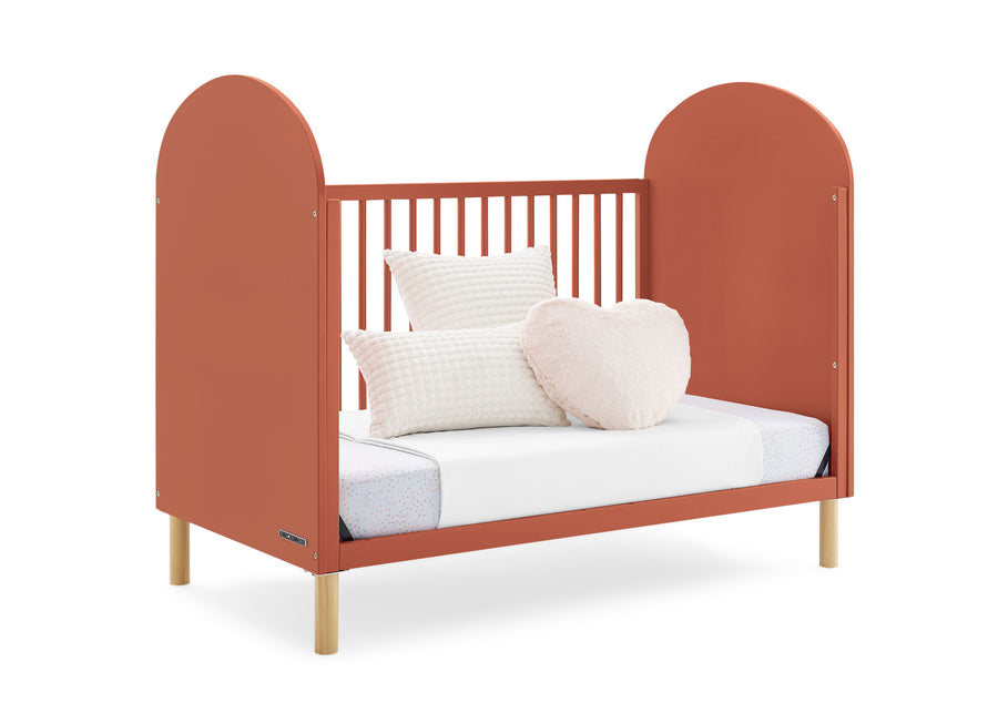 Sedona with Natural (843) 26-Reese 4-in-1 Convertible Crib