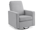 Light Grey (1458) 16-Skye Nursery Glider Swivel Chair with LiveSmart Fabric