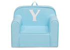 Y 98-Personalized Monogram Light Blue Cozee Chair