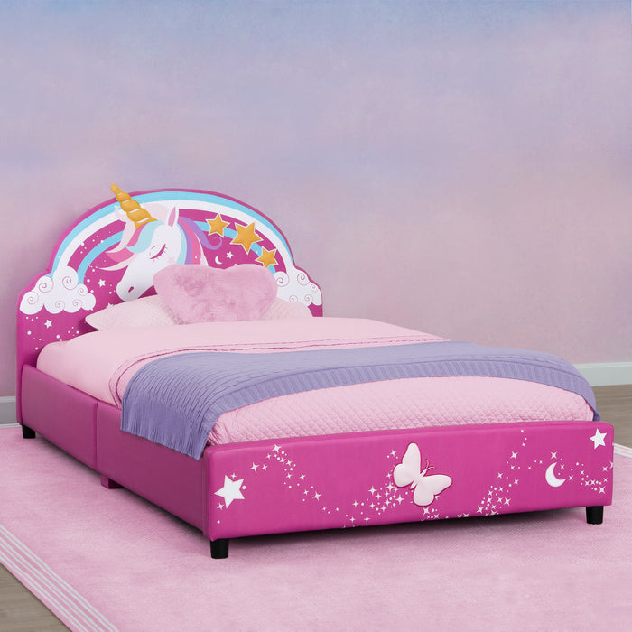 Unicorn (5063) 1-Unicorn Upholstered Twin Bed