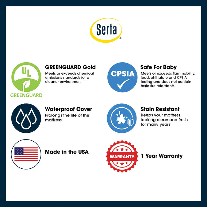 Perfect Embrace 4-inch Mini Crib Mattress No Color (NO) 5-Perfect Embrace 4-inch Mini Crib Mattress