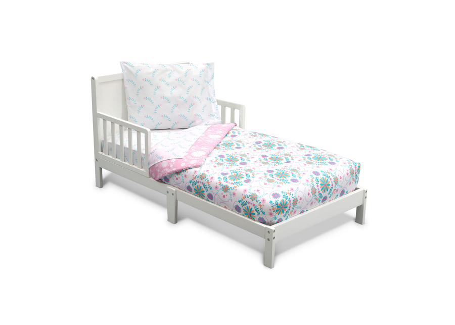 Bohemian (3000) 2-Girls 4-Piece Toddler Bedding Set
