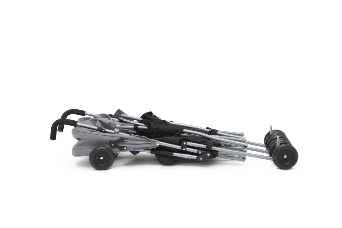 Olympia Side x Side Double Stroller Grey (2172)