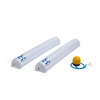 White (5051) 6-Inflatable Bed Rails for Toddlers & Kids with Foot Pump (2 Pack)