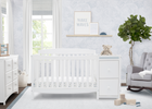 Mason Convertible 6-in-1 Crib and Changer Bianca White (130)  11-Mason Convertible 6-in-1 Crib and Changer