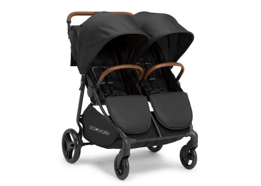 Black (001) 3-Cruzer Double Stroller