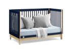 Navy with Natural (1481) 6-babyGap Tate 4-in-1 Convertible Crib