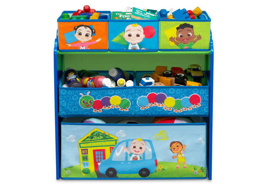 CoComelon 6 Bin Design and Store Toy Organizer 7-CoComelon 6 Bin Design and Store Toy Organizer