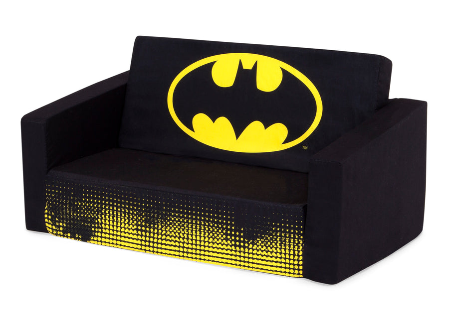 Batman (1200) 4-Batman Cozee Flip-Out Sofa - 2-in-1 Convertible Sofa to Lounger for Kids