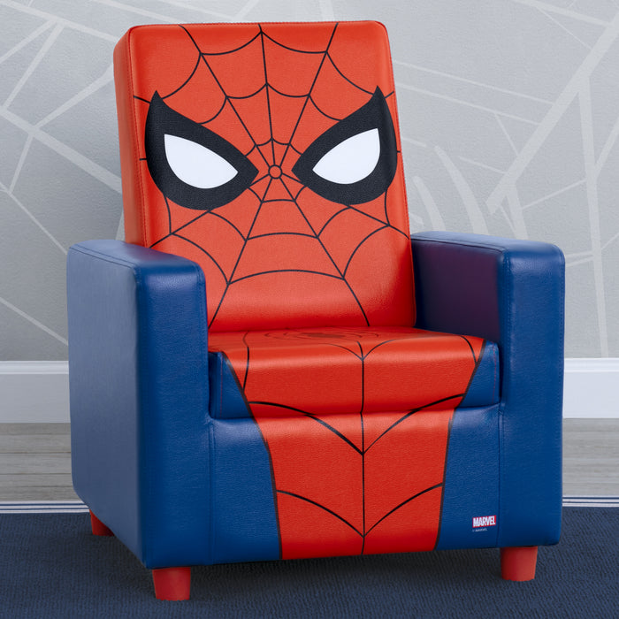 Spider-Man (1163) 1-Spider-Man High Back Upholstered Chair