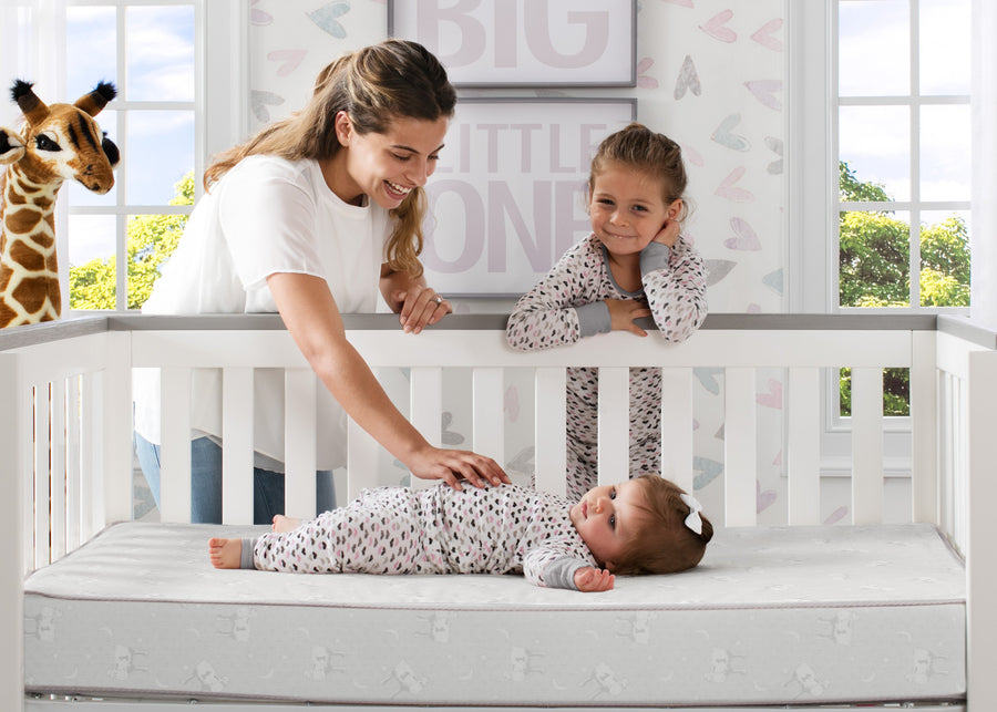 No Color (NO) 1-SleepTrue Sparkling Sky 5-Inch Crib and Toddler Mattress