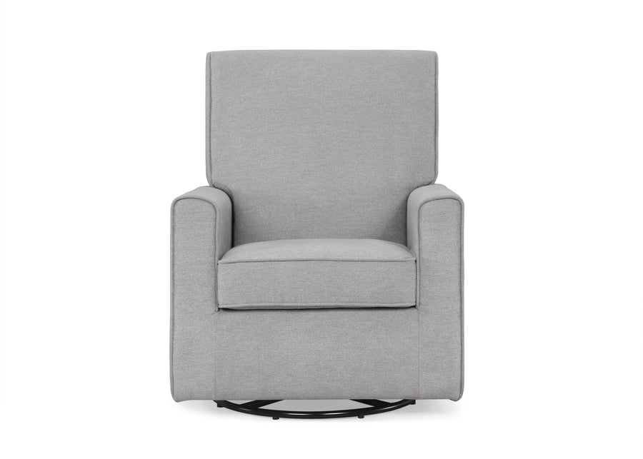 Nickel (1473) 3-Sophie Nursery Glider Swivel Chair with LiveSmart Fabric