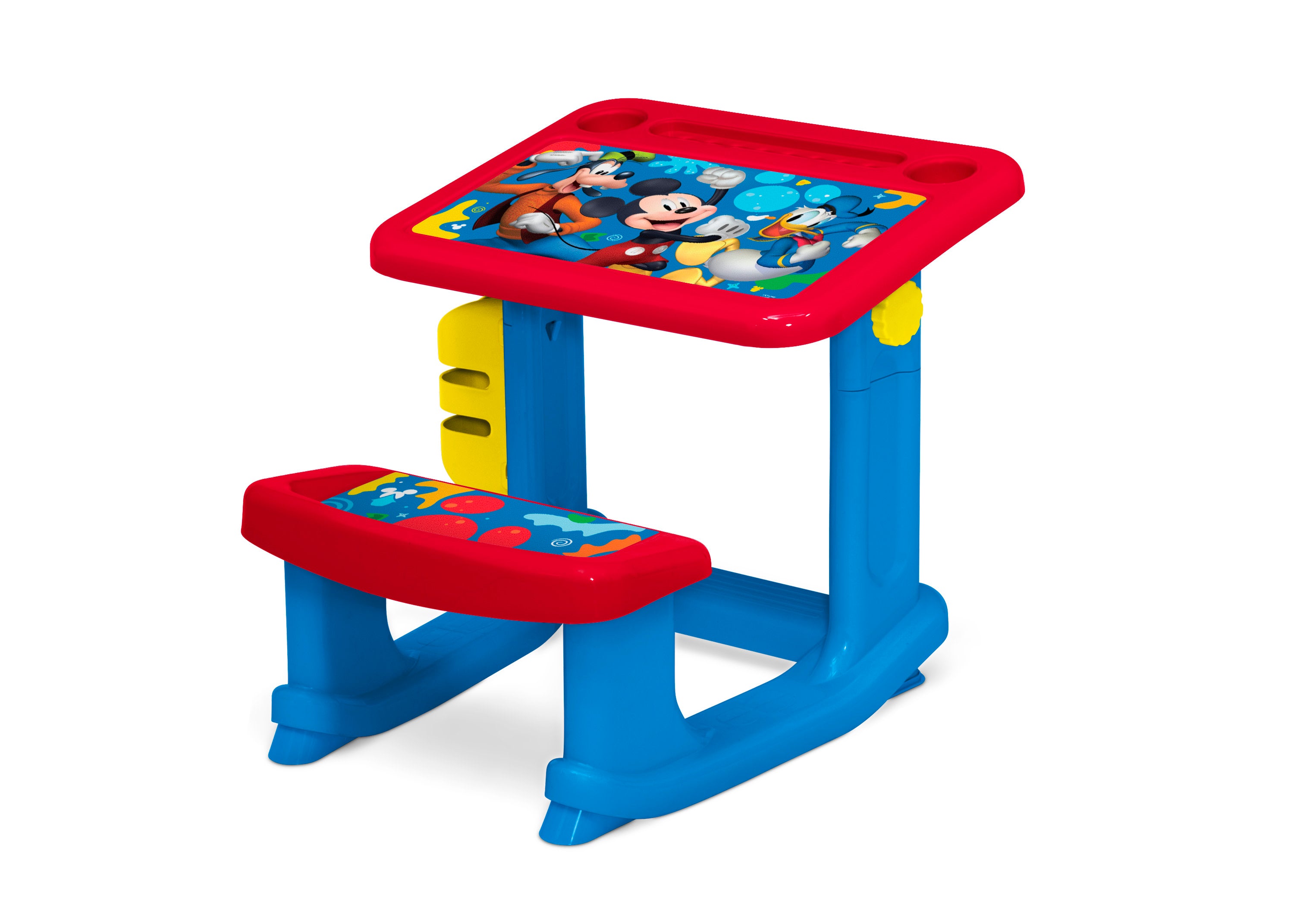 Mickey Mouse Draw and Play Desk Includes 10 Markers Delta Children