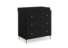 Ebony with Natural (1482) 3-Essex 3 Drawer Dresser
