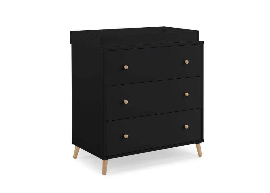 Ebony with Natural (1482) 3-Essex 3 Drawer Dresser