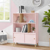 Blush Pink with Natural  (1380) 14-Hudson Bookcase