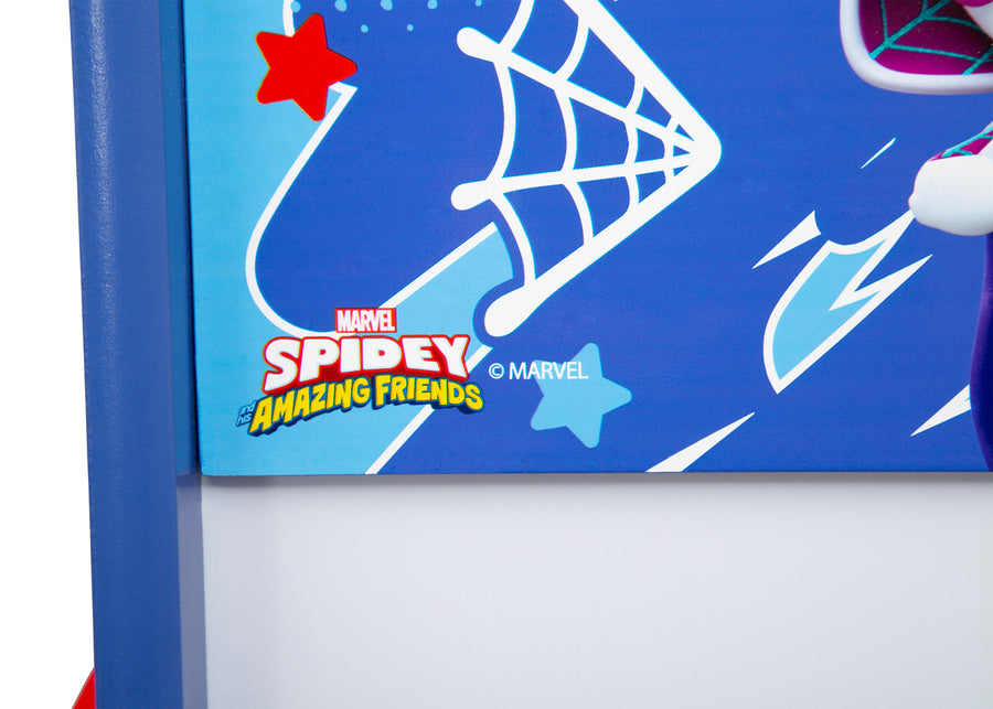 Spider-Man (1163) 4-Spidey and His Amazing Friends Wooden Activity Easel with Storage