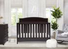 Dark Chocolate (207) 1-Emery Deluxe 6-in-1 Convertible Crib