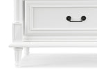 Bianca White (130) 10-Juliette 6 Drawer Dresser with Changing Top