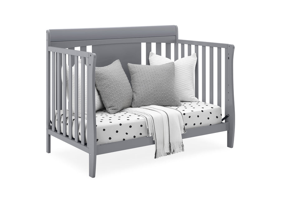Grey (026) 6-Richmond 6-in-1 Convertible Baby Crib