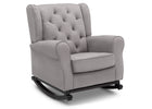 DCB: Dove Grey (034) 10-Emma Nursery Rocking Chair