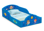 CoComelon (1224) 2-CoComelon Sleep and Play Toddler Bed with Built-In Guardrails