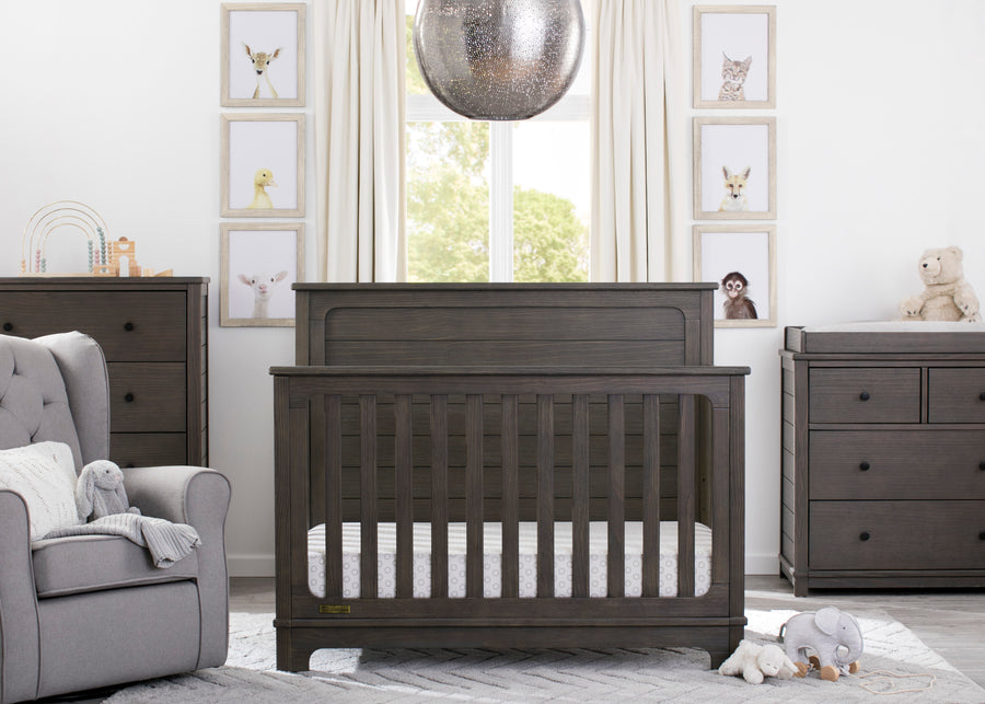 Rustic Grey (084) 1-Monterey Crib 'N' More