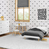 Bianca White with Natural (123) 4-Jordan Toddler Bed