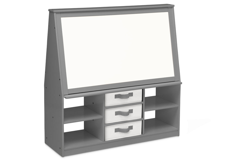 Grey (026) 3-At-Home Artist Center – Deluxe Double-Sided Easel & Storage Unit