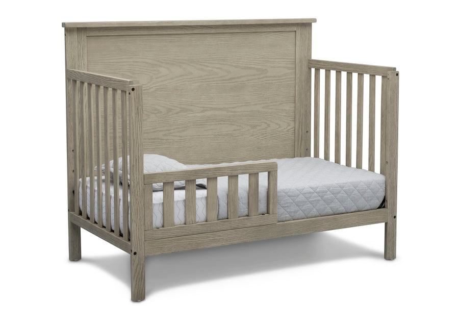 Textured Limestone (1340) 3-Middleton 4-in-1 Convertible Baby Crib