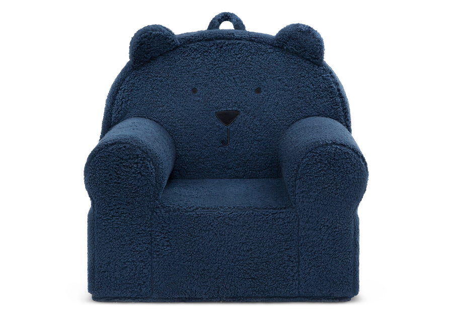 Navy (467) 12-babyGap Sherpa Bear Chair