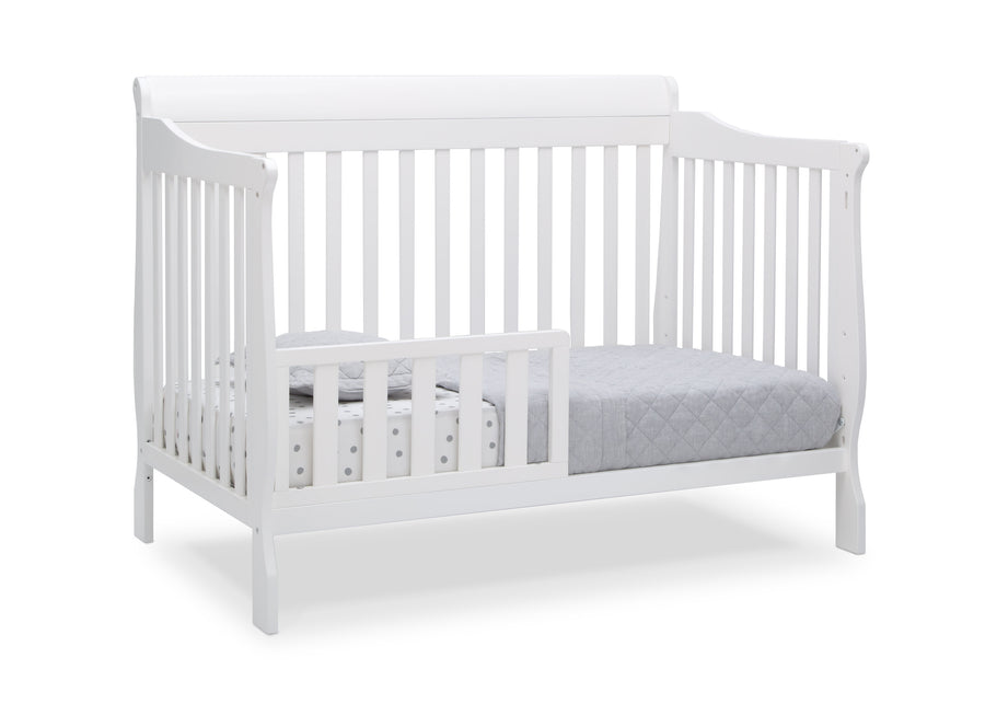 Bianca White (130) 4-Canton 6-in-1 Convertible Crib