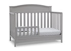 Grey (026) 19-Emery Deluxe 6-in-1 Convertible Crib