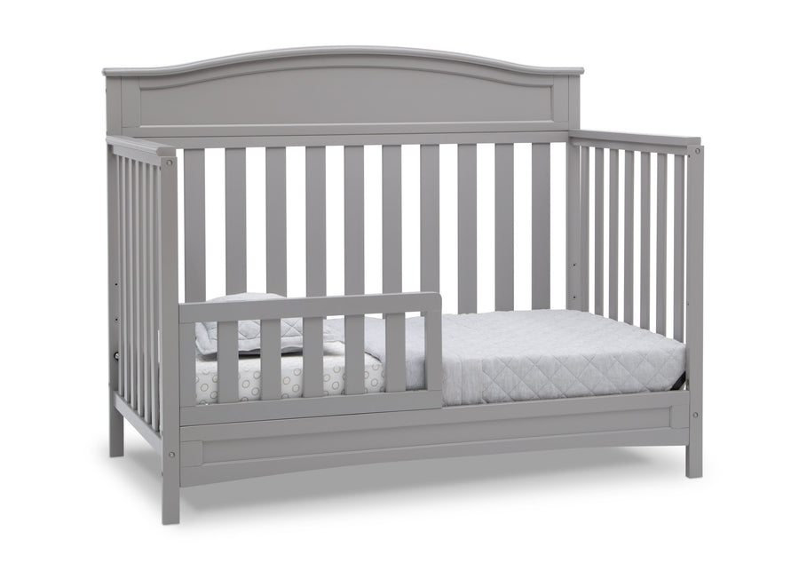 Grey (026) 19-Emery Deluxe 6-in-1 Convertible Crib