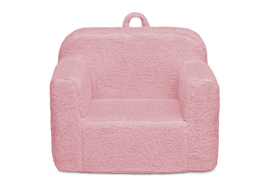 Pink Sherpa (5032) 6-Cozee Sherpa Chair for Kids