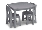Charcoal (039) 2-Newport Table and 2 Chair Set