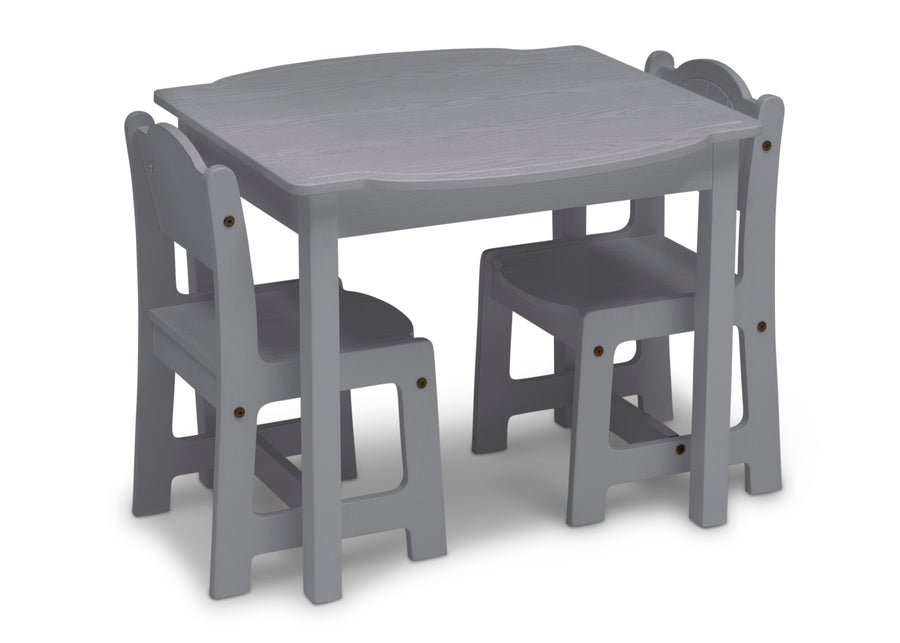 Charcoal (039) 2-Newport Table and 2 Chair Set