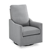 DCB: French Grey (1304) 17-Adley Nursery Glider Swivel Rocker Chair