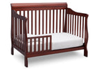 Dark Cherry (604) 4-Canton 4-in-1 Crib