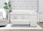 Bianca White (130) 13-Princeton Junction Convertible Crib and Changer
