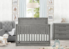 Rustic Ash (1376) 9-Willow 6-in-1 Convertible Crib