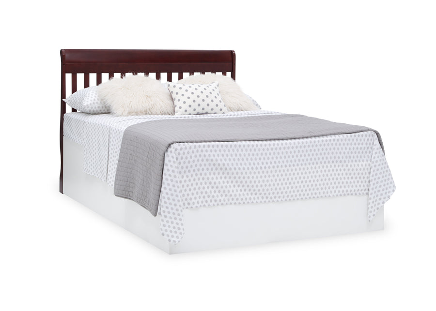Espresso Cherry (205) 16-Canton 6-in-1 Convertible Crib