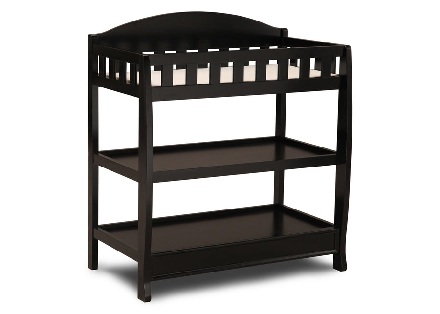 Ebony (0011) 8-Wilmington Changing Table with Pad
