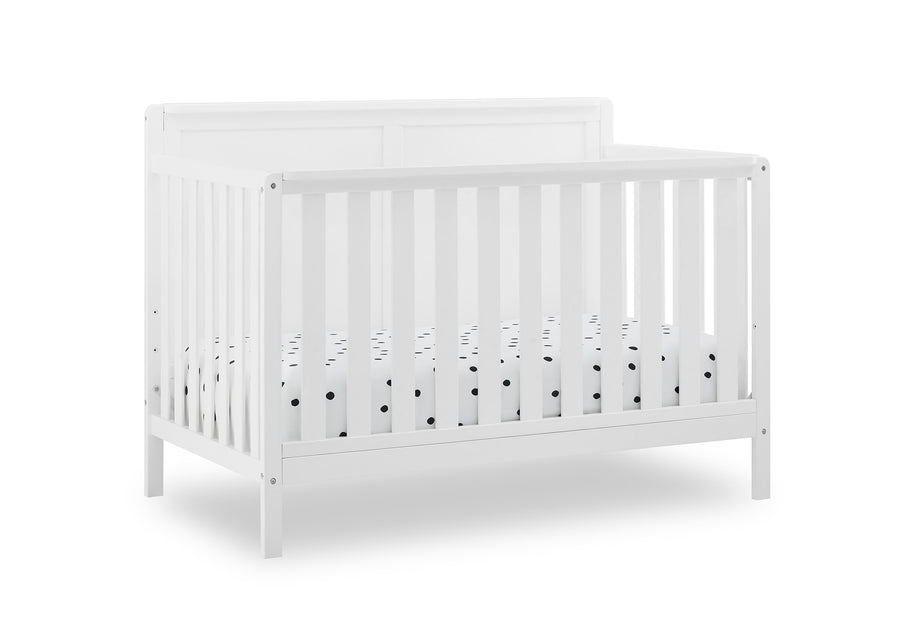 Bianca White (130) 3-Hartley 6-in-1 Convertible Crib