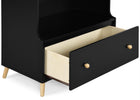 Ebony with Natural (1482) 4-Essex Convertible Changing Table with Drawer