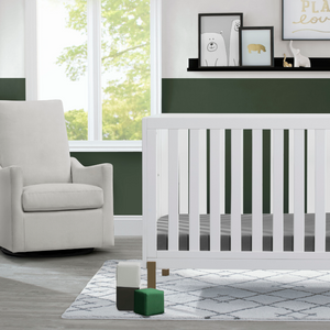 Hendrix 4-in-1 Nursery Set Bianca White 8