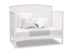 Bianca White (130) 21-Archer Deluxe 6-in-1 Convertible Crib